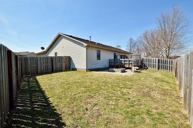 Back Yard - 129 Genoa Dr