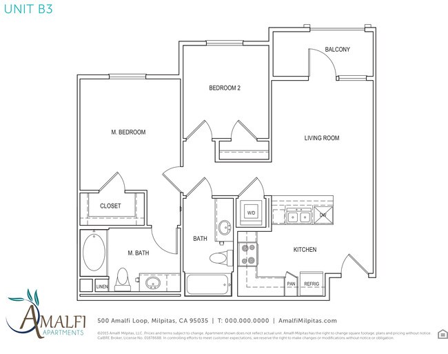 Floorplan - Amalfi Apartments