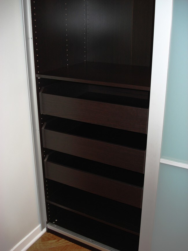 Closet organizer - 1600 S Indiana Ave