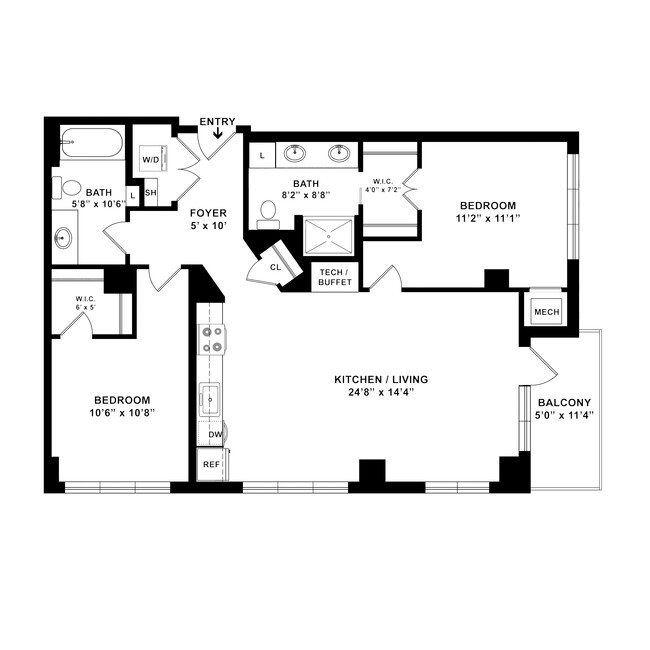 Floorplan - Cortland Mill District