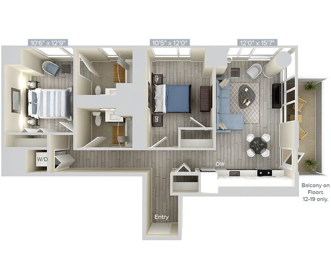 Floorplan - The Aqualina