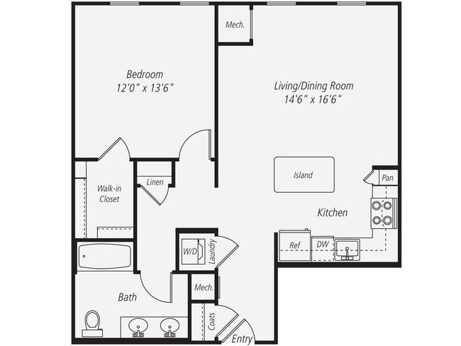 Floorplan - Avalon at Wesmont Station