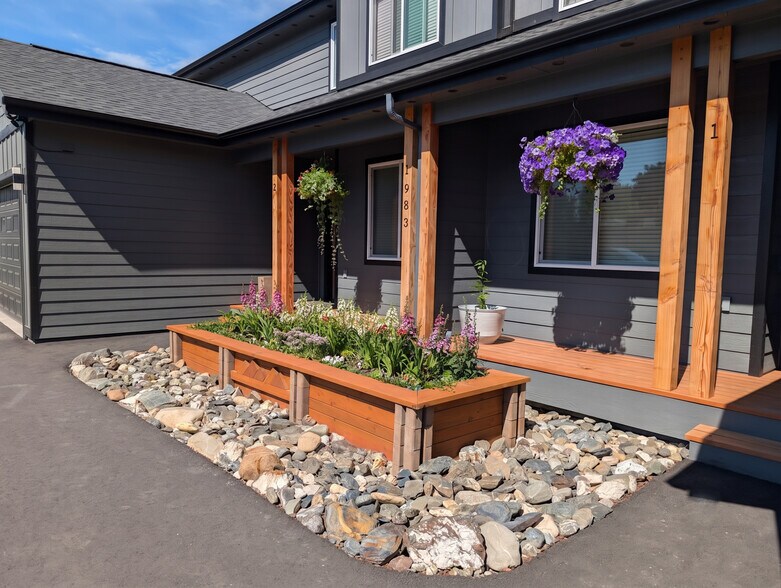 Front of Duplex - Garden Area - 1983 S Alliance Country Dr