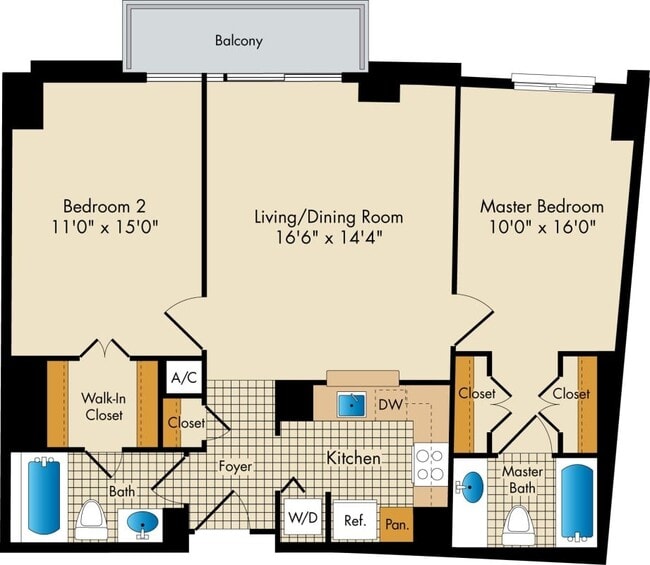 Floorplan - The Metropolitan