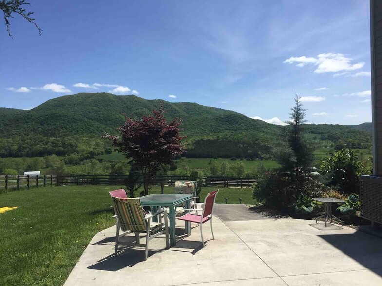 View from patio. - 2353 Lusters Gate Rd