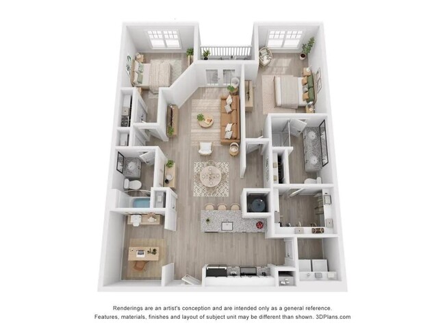 Floorplan - Luxe and Legends at Morganton Park Apartme...
