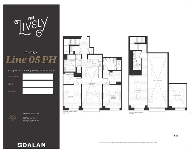 Floorplan - The Lively