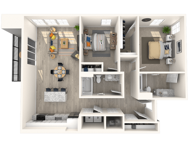 Floorplan - Melody on Main