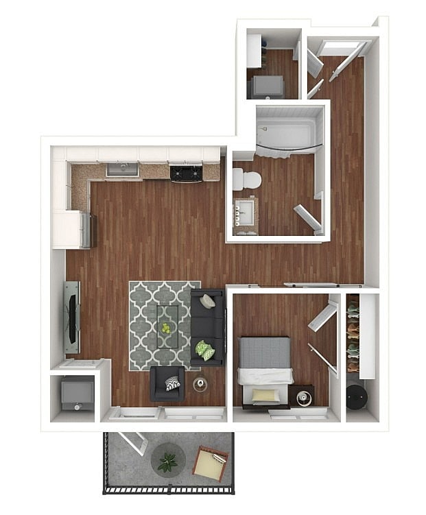 S2 3D Floorplan - Maple and Main