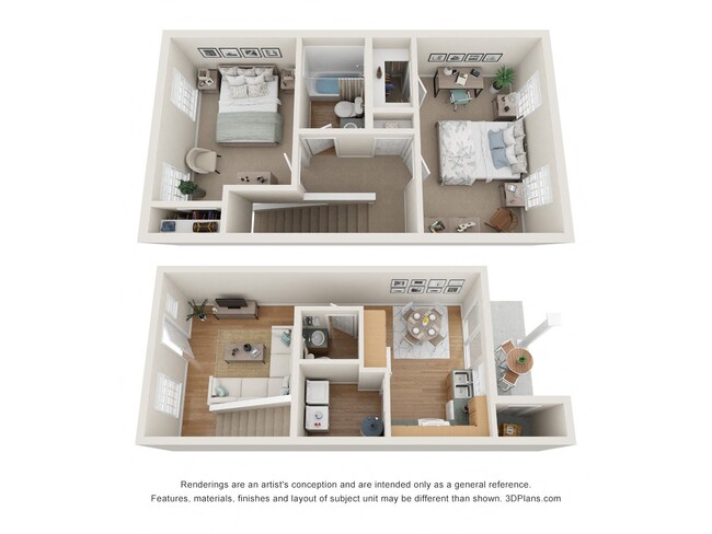 Floorplan - Bentwood Townhomes