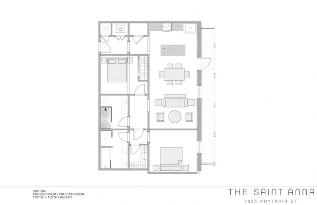 Floorplan - The Saint Anna