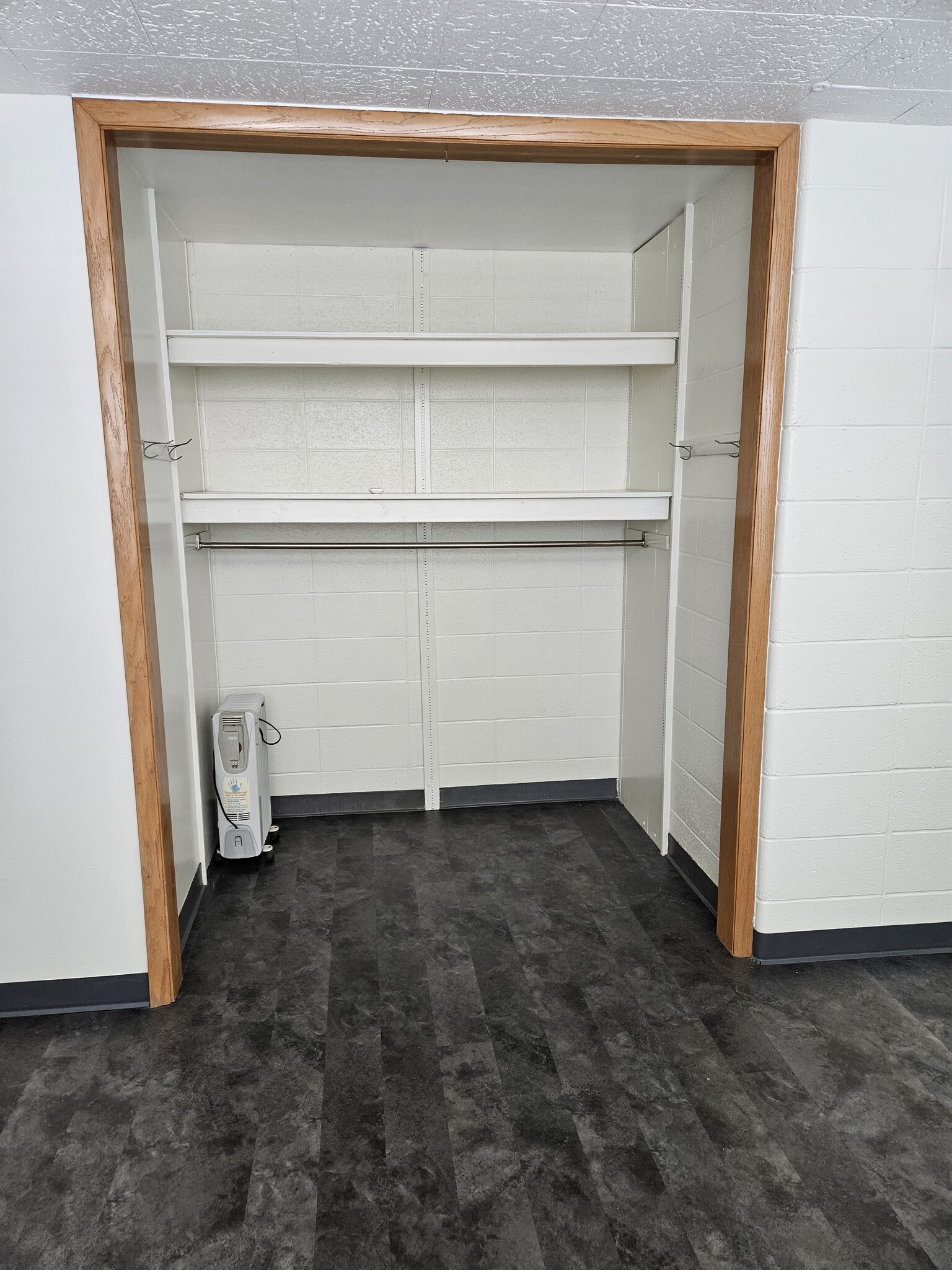 Large closet off living space - 1106 W Wisconsin Ave