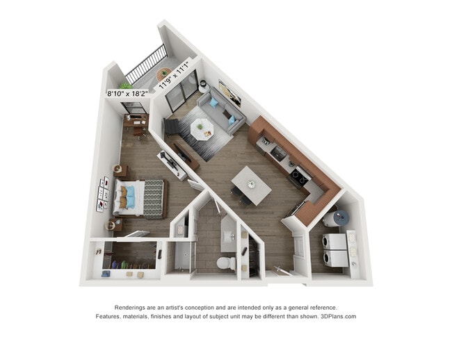 Floorplan - Wildhorse Apartments
