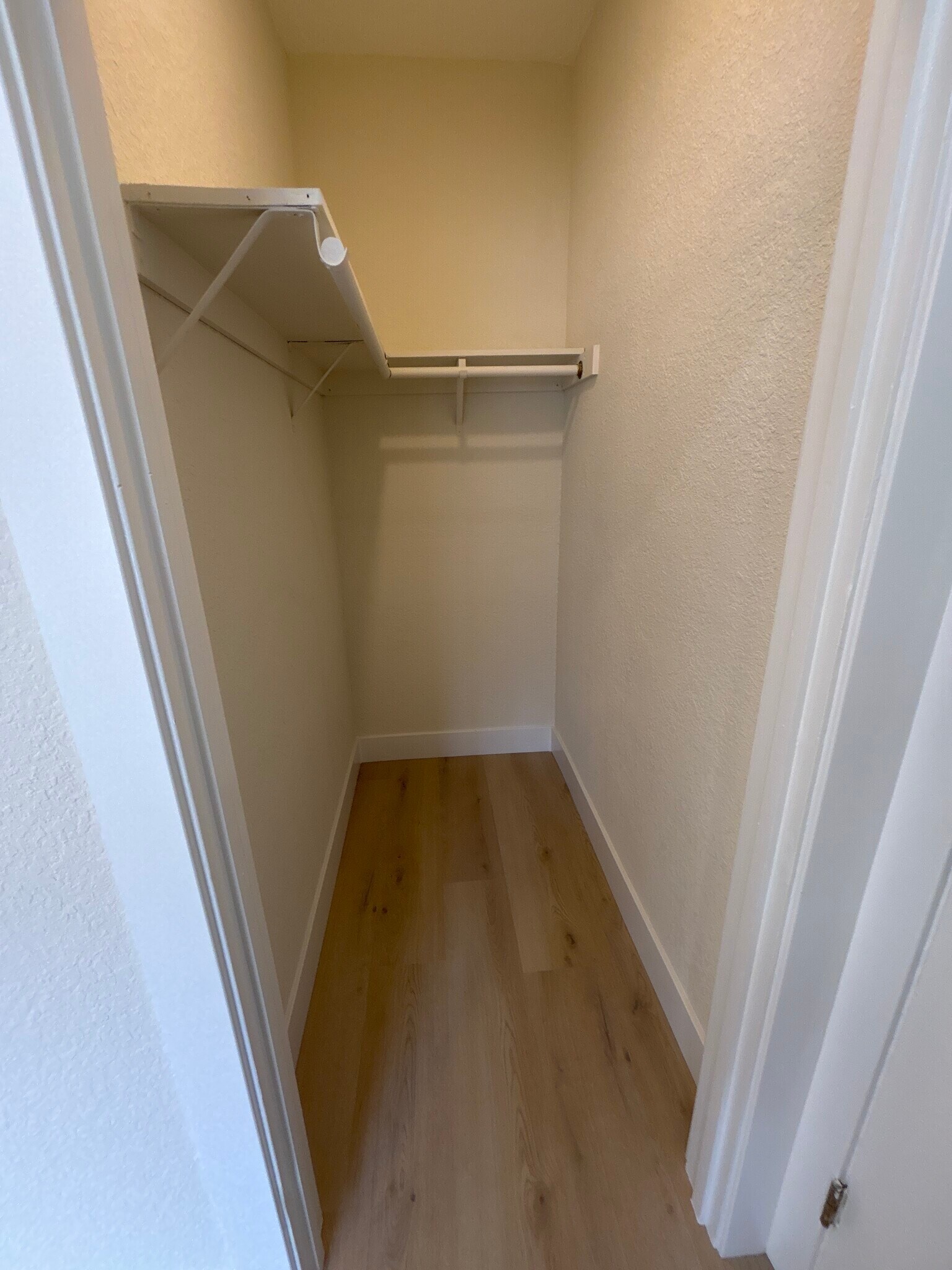 Master bedroom wall in closet - 1062 S Shenandoah St