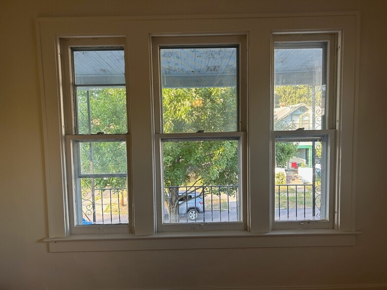 view out to front porch - 109 Hawthorne Ave