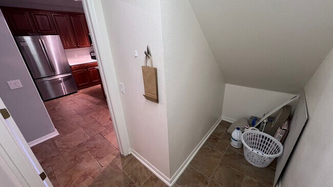 Storage room under the stairs - 17458 Stinchar Dr