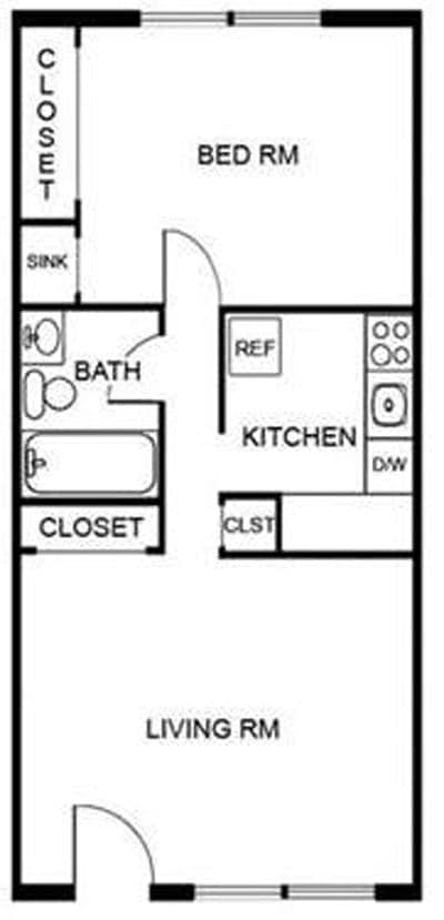 Floorplan - Kingstown Apartments