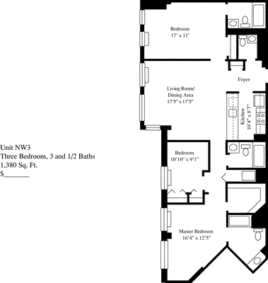 Floorplan - Portside Towers