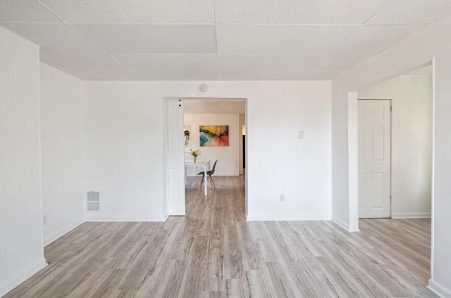 Bedroom view to Living room - 7472 McClure Ave