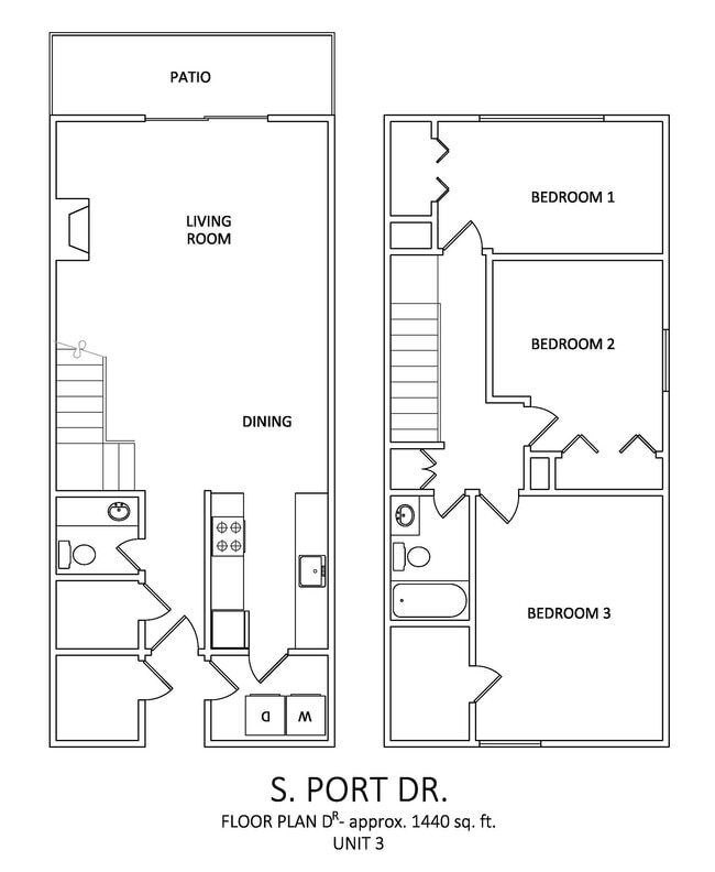 3x1.5 1440 sq ft - A2 - Rosemont Terrace