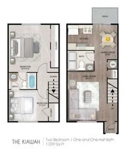 Floorplan - Palmetto Creek Townhomes