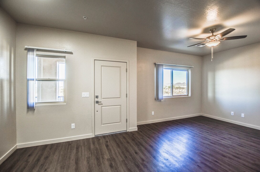 View of front door inside - 230 N Winchester Rd
