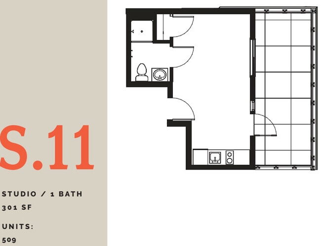 Floorplan - Clara Apartments