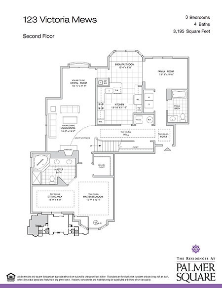 Floorplan - The Residences at Palmer Square