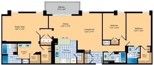 Floorplan - The Ashby at McLean