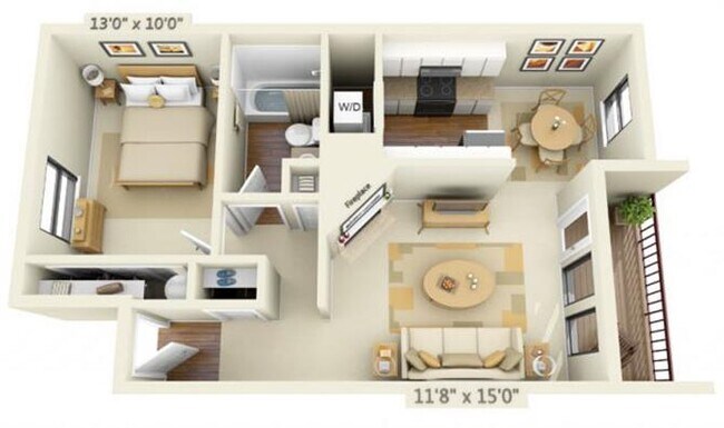 Floorplan - Sunstone Parc Apartments