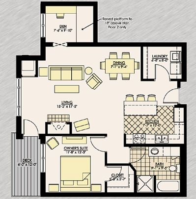 Hampton-A - Westmarke Condominiums