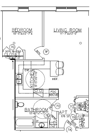 1BR/1BA - Pomeroy Lofts