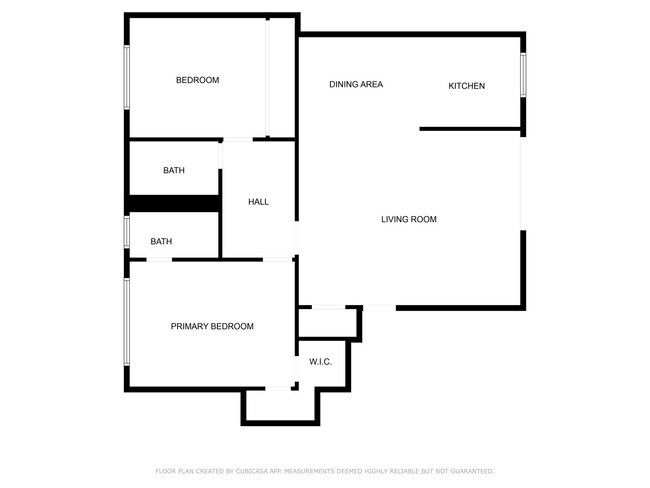 Floorplan - Melrose Place Apartments