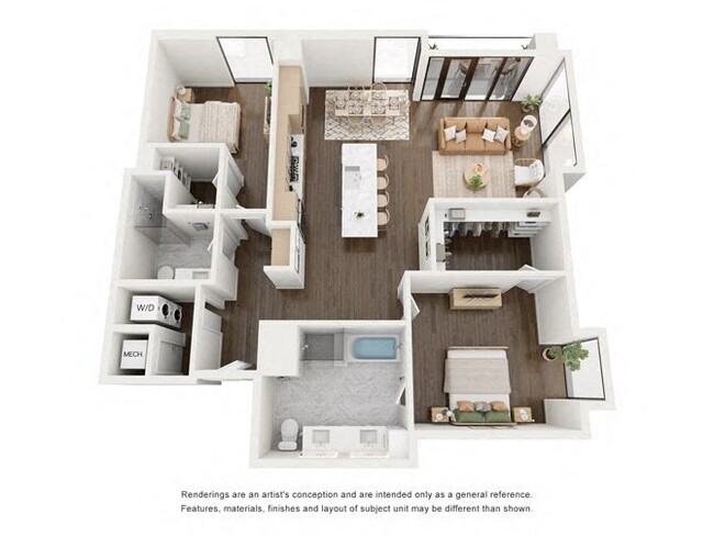 Floorplan - 700 River