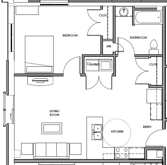 Floorplan - Skyview Park Apartments - A 55+ Community