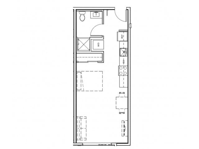 Studio 503 - Homeroom Apartments