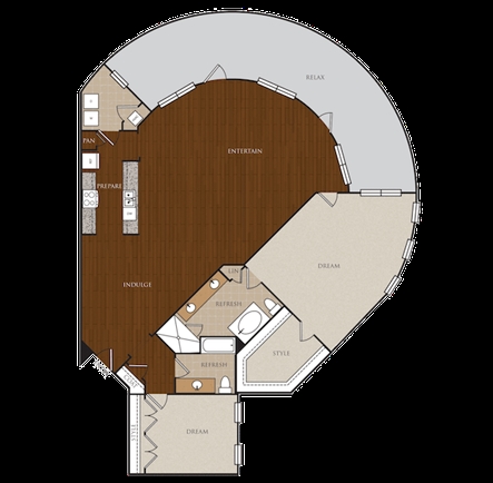 Floorplan - Bell Tower Flats