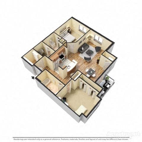 Floorplan - Glacier Valley at Reston Heights