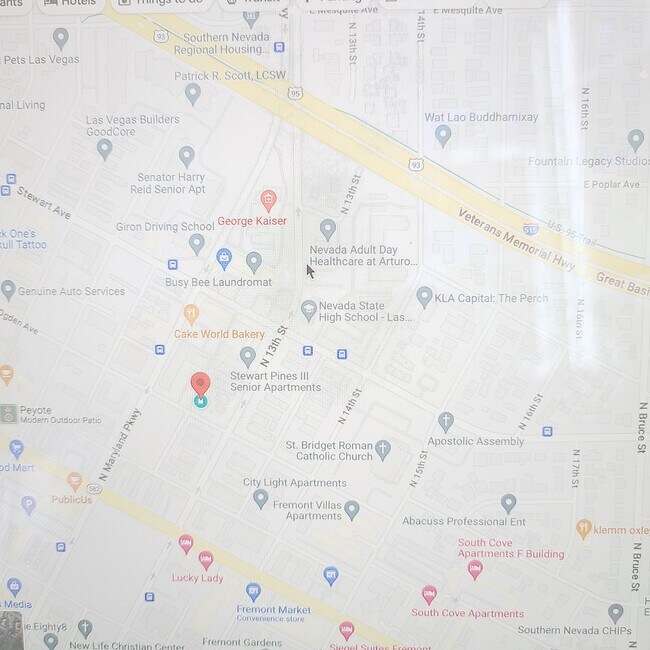 Map - 1220 E Ogden Ave
