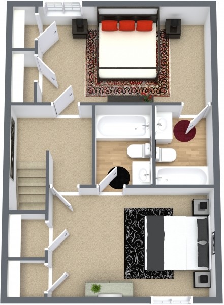 Floorplan - Mt Olive Townhomes