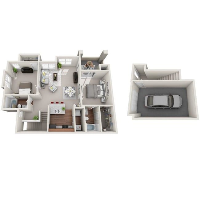 Floorplan - Ravello Townhomes