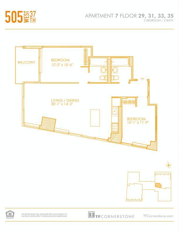 Floorplan - 505 W 37th St