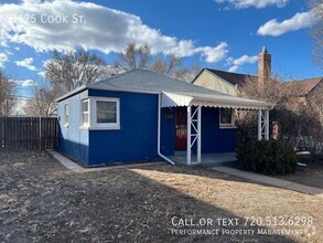 Building Photo - Charming Tiny Blue House Available for Imm...