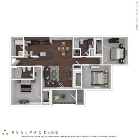 Floorplan - Trails at Flat Rock