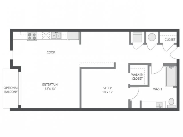 Floorplan - AMLI Old 4th Ward