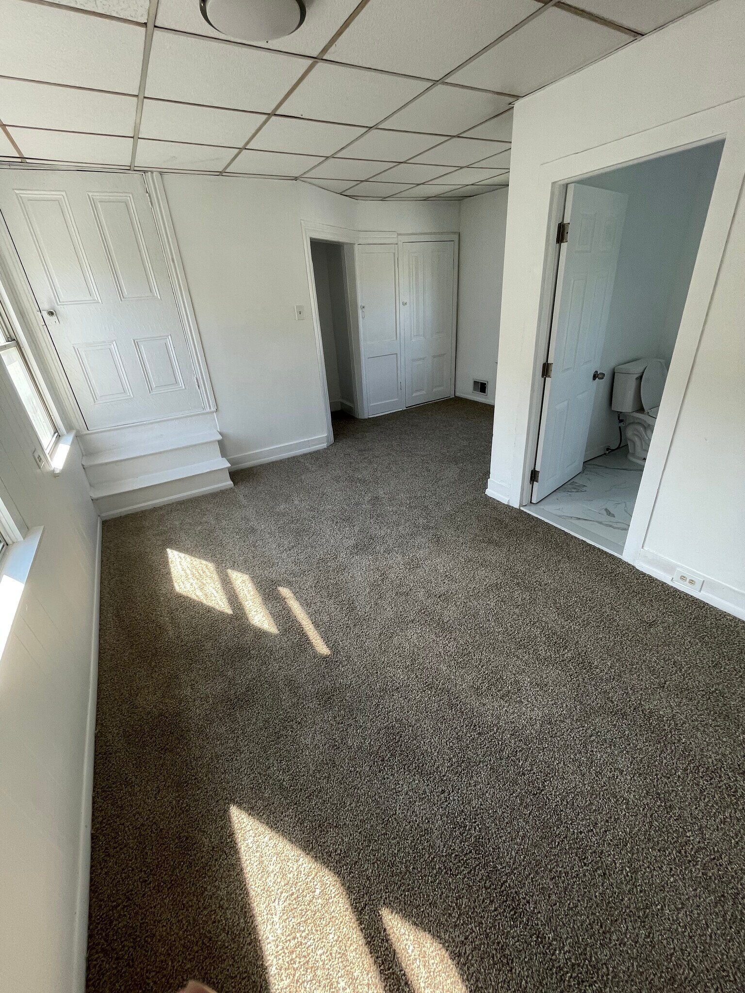 Master bedroom. Newly carpeted and painted. - 106 Water St