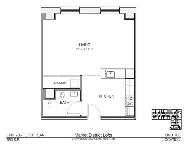 Floorplan - Market District Lofts