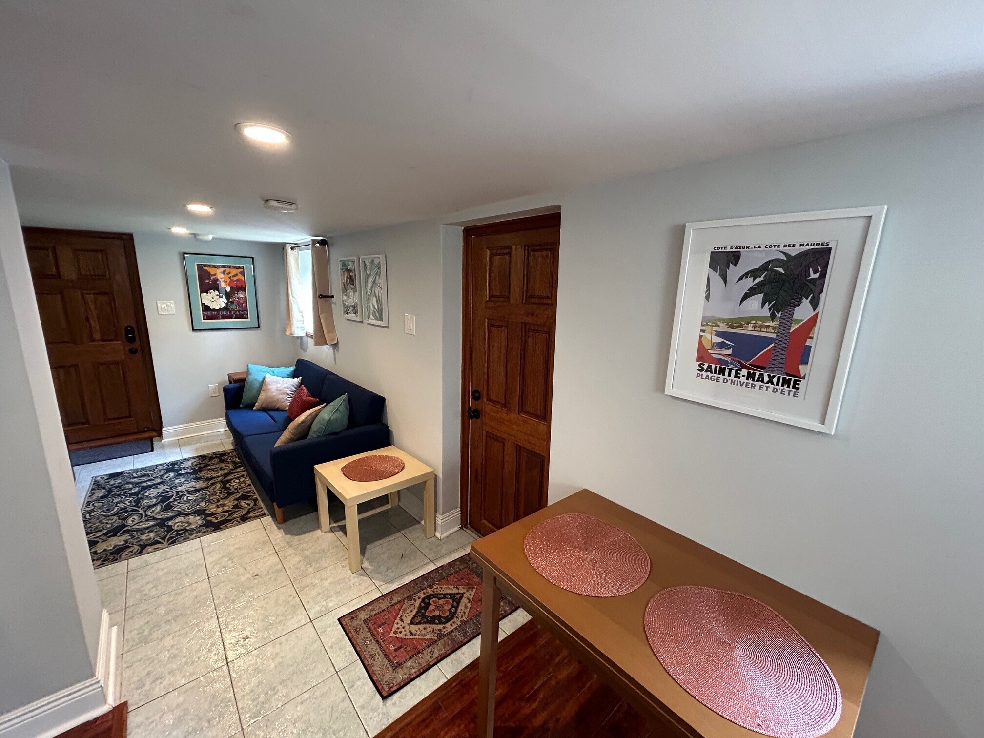 Entry & Living Room - 1107 General Pershing St