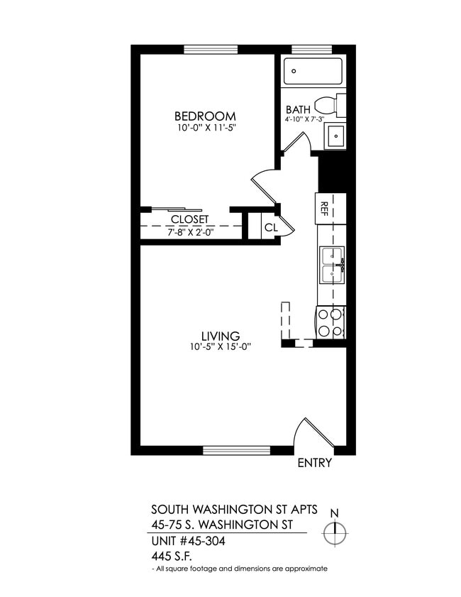 Floorplan - South Washington St Apts
