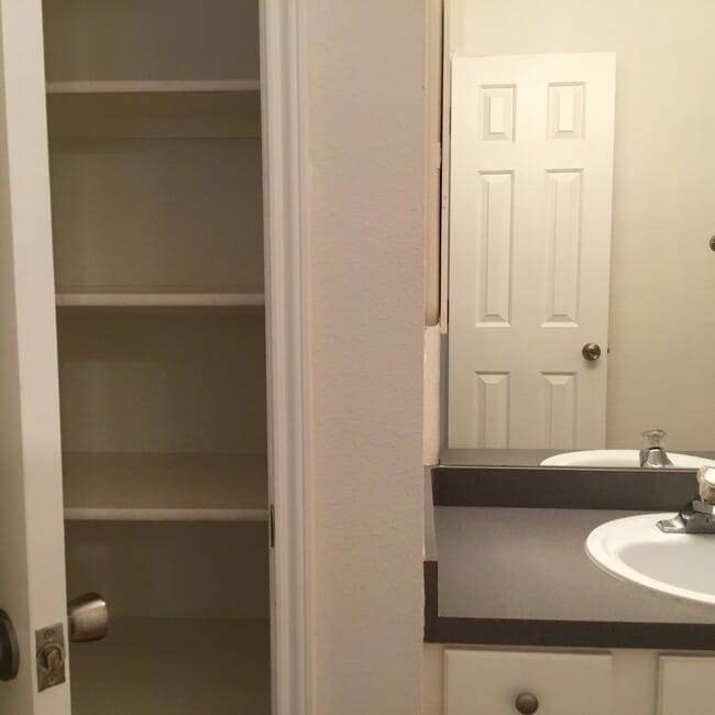 Linen Closet in Master Bath - 2909 Whisper Oaks Ln